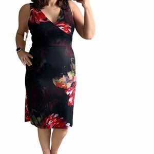 Trina Turk floral sheath dress‎ size 8